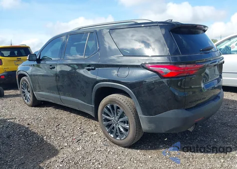 2023 Chevrolet Traverse Awd Rs из США, поврежденный, VIN 1GNEVJKW0PJ119192